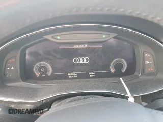2020 Audi Q7 Premium with VIN WA1AXAF79LD007546, listed as a Copart auction lot 49956855 with 58,506 mi miles and Salvage title. Bid and sale history available at DreamBid. Image 9.