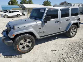 2016 Jeep Wrangler Unlimited 75th Anniversary with VIN 1C4BJWEG3GL265518, listed as a Copart auction lot 48952605 with 77,783 mi miles and Salvage title. Bid and sale history available at DreamBid. Image 1.