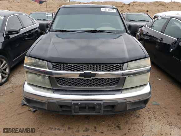 2008 Chevrolet Colorado Work Truck with VIN 1GCCS199588121084, listed as a Copart auction lot 76487184 with 296,300 mi miles and Clean Title. Bid and sale history available at carsss.com. Image 5.