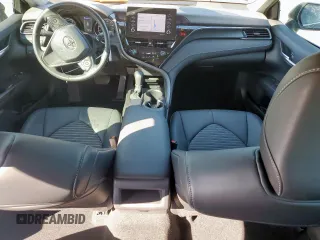 2024 Toyota Camry SE with VIN 4T1G11AK9RU192828, listed as a Copart auction lot 48491705 with 22,271 mi miles and Salvage Title. Bid and sale history available at carsss.com. Image 8.