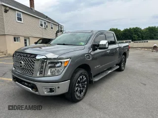 2017 Nissan Titan SL with VIN 1N6AA1E58HN502987, listed as a Copart auction lot 67348485 with 168,035 mi miles and Clean title. Bid and sale history available at DreamBid. Image 1.