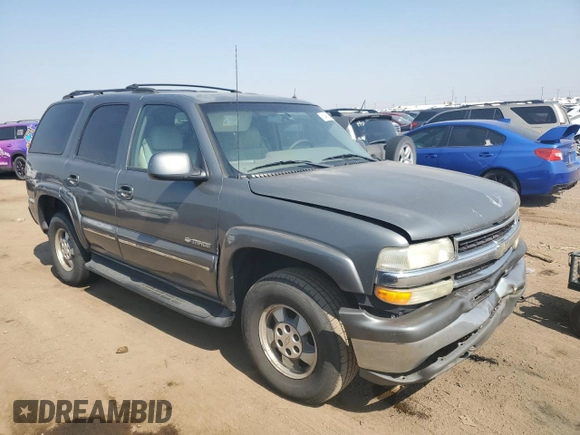 2002 Chevrolet Tahoe LT with VIN 1GNEK13Z12R129080, listed as a Copart auction lot 65446334 with 339,777 mi miles and Salvage Title. Bid and sale history available at carsss.com. Image 4.