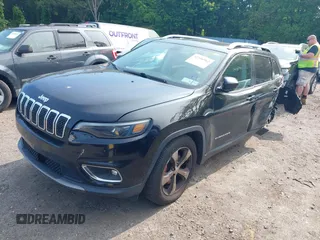 2019 Jeep Cherokee Limited with VIN 1C4PJMDX5KD200135, listed as a IAAI auction lot 42346562 with 94,677 mi miles and . Bid and sale history available at DreamBid. Image 2.