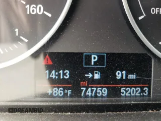 2016 BMW X1 xDrive28i with VIN WBXHT3C31GP880132, listed as a Copart auction lot 69129132 with 74,759 mi miles. Bid and sale history available at carsss.com. Image 8.