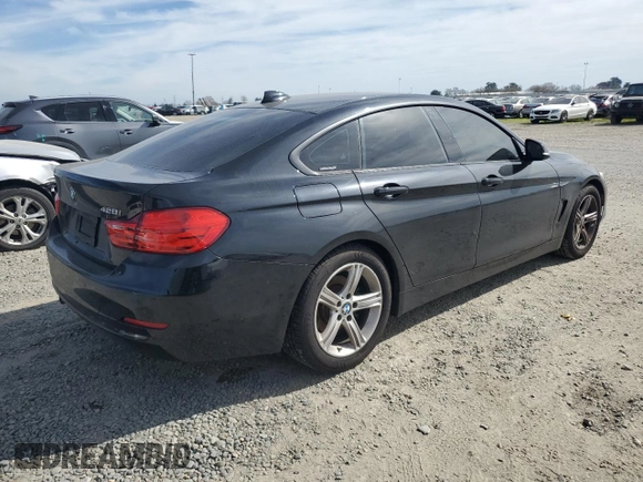 2015 BMW 4 Series 428i with VIN WBA4A9C58FGL86383, listed as a Copart auction lot 47140805 with 159,039 mi miles and Clean title. Bid and sale history available at DreamBid. Image 3.