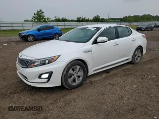 2014 Kia Optima LX with VIN KNAGM4AD4E5067297, listed as a Copart auction lot 54117325 with 117,762 mi miles and Salvage title. Bid and sale history available at DreamBid. Image 1.