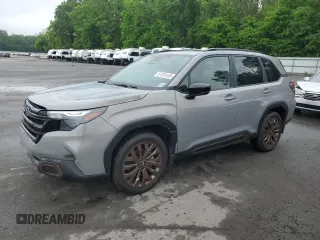 2025 Subaru Forester Special Sports with VIN JF2SLDHC6SH488365, listed as a Copart auction lot 57224155 with Not provided miles and Salvage title. Bid and sale history available at DreamBid. Image 1.
