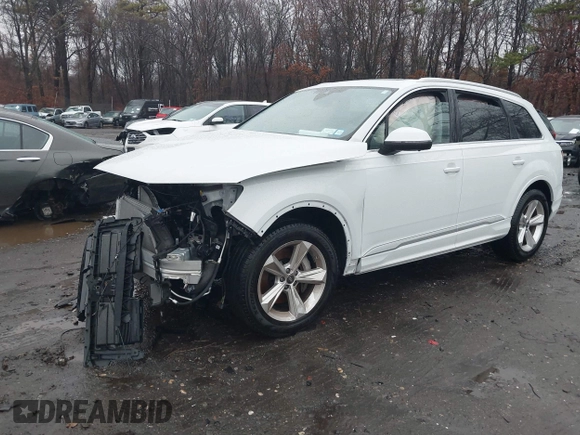 2023 Audi Q7 Premium with VIN WA1ACBF72PD009565, listed as a IAAI auction lot 41022701 with 20,558 mi miles and . Bid and sale history available at DreamBid. Image 16.