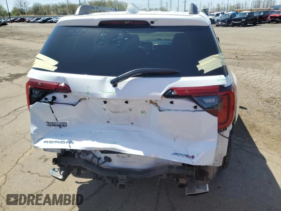 2020 GMC Acadia AT4 z VIN 1GKKNLLS3LZ171600, wystawiony jako Copart lot #54666755 z przebiegiem 38 347 mil mil oraz Szkoda całkowita • Salvage title. Historia ofert i sprzedaży dostępna na DreamBid. Obrazek 6.