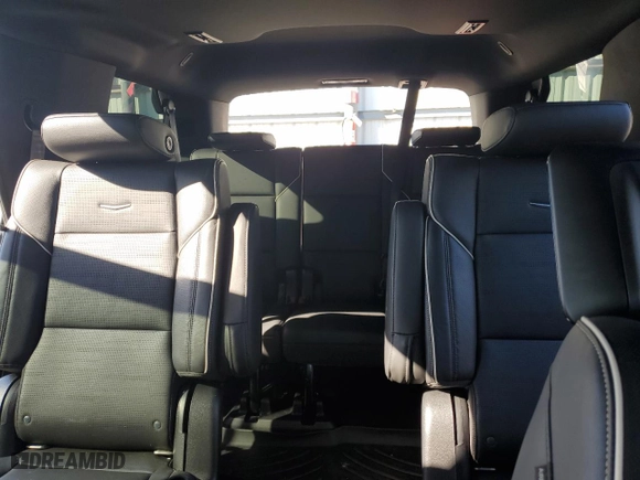 2021 Cadillac Escalade RWD Premium Luxury with VIN 1GYS3BKL4MR430046, listed as a Copart auction lot 83361374 with 57,230 mi miles and Salvage Title. Bid and sale history available at carsss.com. Image 10.