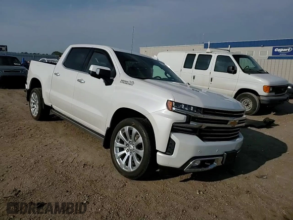 2020 Chevrolet Silverado 1500 High Country with VIN 1GCUYHEL3LZ116451, listed as a Copart auction lot 67557044 with 78,490 mi miles and Salvage Title. Bid and sale history available at carsss.com. Image 10.