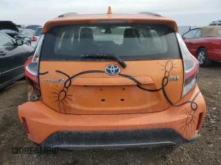2018 Toyota Prius One with VIN JTDKDTB30J1605671, listed as a Copart auction lot 43071735 with 96,273 mi miles and Salvage Title. Bid and sale history available at DreamBid. Image 6.