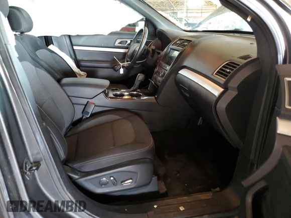 2017 Ford Explorer XLT with VIN 1FM5K7D81HGC55652, listed as a Copart auction lot 54075355 with 64,322 mi miles and Salvage title. Bid and sale history available at DreamBid. Image 7.