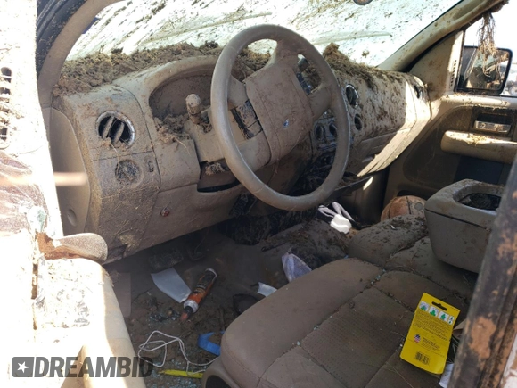 2007 Ford F-150 XLT with VIN 1FTRW12WX7KD38789, listed as a Copart auction lot 56630735 with Not provided miles and Salvage title. Bid and sale history available at DreamBid. Image 8.