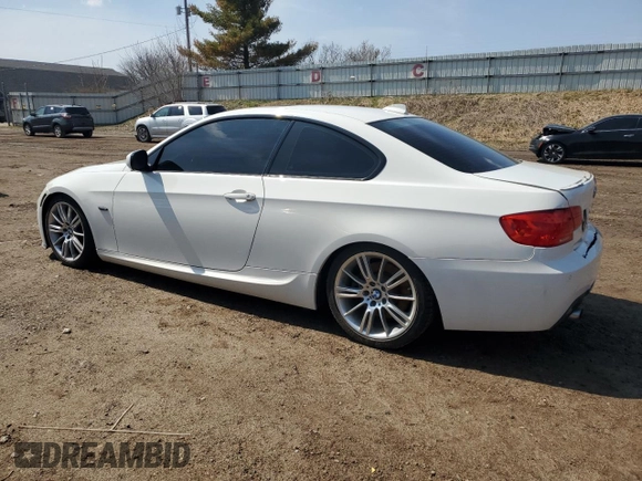 2013 BMW 3 Series 335i xDrive with VIN WBAKF9C56DE860445, listed as a Copart auction lot 51945605 with 105,408 mi miles and Clean Title. Bid and sale history available at carsss.com. Image 2.