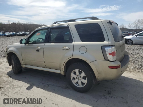 2010 Mercury Mariner z VIN 4M2CN9BG0AKJ17705, wystawiony jako Copart lot #53790315 z przebiegiem 154 832 mil mil oraz Szkody całkowita. Historia ofert i sprzedaży dostępna na DreamBid. Obrazek 2.