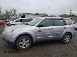 2012 Subaru Forester X with VIN JF2SHABCXCH466217, listed as a Copart auction lot 56293985 with 151,046 mi miles and Salvage Title. Bid and sale history available at DreamBid. Image 1.