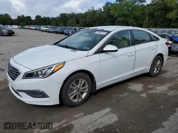 2015 Hyundai Sonata 2.4L SE with VIN 5NPE24AF2FH230306, listed as a Copart auction lot 67896013 with 120,313 mi miles. Bid and sale history available at carsss.com. Image 1.