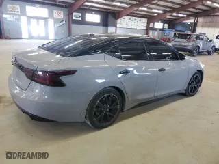 2017 Nissan Maxima SR with VIN 1N4AA6AP2HC392270, listed as a Copart auction lot 50774935 with 107,789 mi miles and Salvage Title. Bid and sale history available at carsss.com. Image 3.