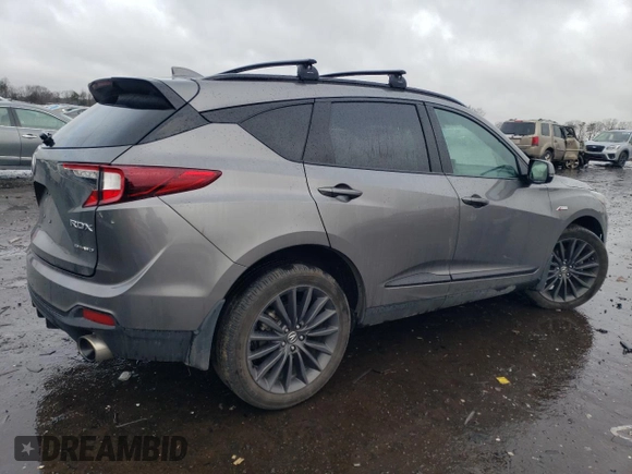 2022 Acura RDX PMC Edition with VIN 5J8TC2H84NL001993, listed as a Copart auction lot 42519594 with 28,250 mi miles. Bid and sale history available at carsss.com. Image 3.