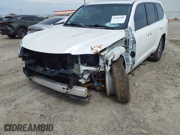 2016 Lexus LX 570 with VIN JTJHY7AXXG4194696, listed as a IAAI auction lot 41583183 with 110,356 mi miles and . Bid and sale history available at DreamBid. Image 6.