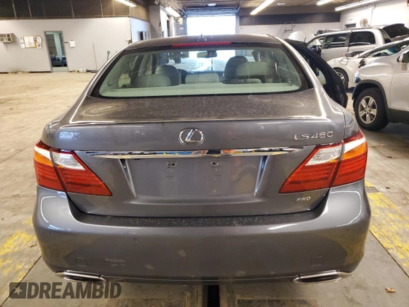 2012 Lexus LS 460 z VIN JTHCL5EF5C5012603, wystawiony jako Copart lot #79116934 z przebiegiem 112 763 mil mil oraz Szkoda całkowita • Salvage title. Historia ofert i sprzedaży dostępna na DreamBid. Obrazek 6.
