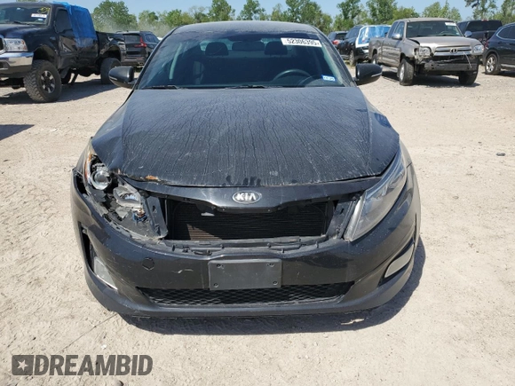2015 Kia Optima LX with VIN KNAGM4A75F5655561, listed as a Copart auction lot 52306395 with 204,001 mi miles and Salvage Title. Bid and sale history available at carsss.com. Image 5.