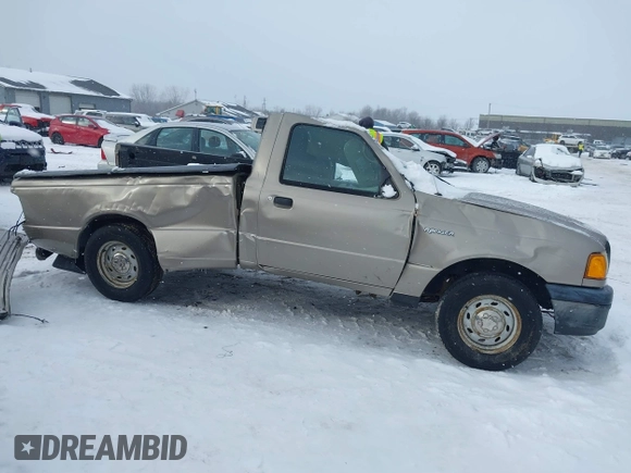 2004 Ford Ranger XL Fleet with VIN 1FTYR10E54PA75574, listed as a IAAI auction lot 41628155 with 94,592 mi miles. Bid and sale history available at carsss.com. Image 13.