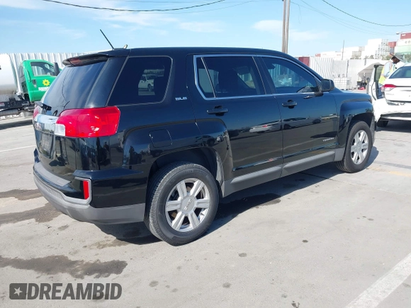 2016 GMC Terrain SLE with VIN 2GKALMEK0G6123705, listed as a IAAI auction lot 42030890 with 124,657 mi miles. Bid and sale history available at carsss.com. Image 4.