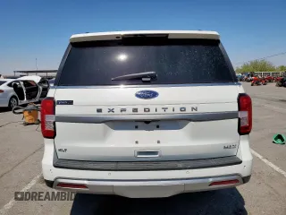 2024 Ford Expedition Max XLT с VIN 1FMJK1J80REA77729, выставлен на аукционе Copart как лот 57477565 с пробегом 20 697 миль миль и Списание • Salvage title. История ставок и продаж доступна на DreamBid. Изображение 6.