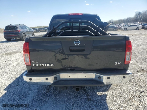 2015 Nissan Frontier SV with VIN 1N6AD0ER2FN758897, listed as a Copart auction lot 50377435 with 44,498 mi miles and Salvage Title. Bid and sale history available at carsss.com. Image 6.