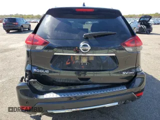 2019 Nissan Rogue SV with VIN JN8AT2MV1KW381701, listed as a Copart auction lot 49676375 with 104,157 mi miles and Salvage Title. Bid and sale history available at carsss.com. Image 6.