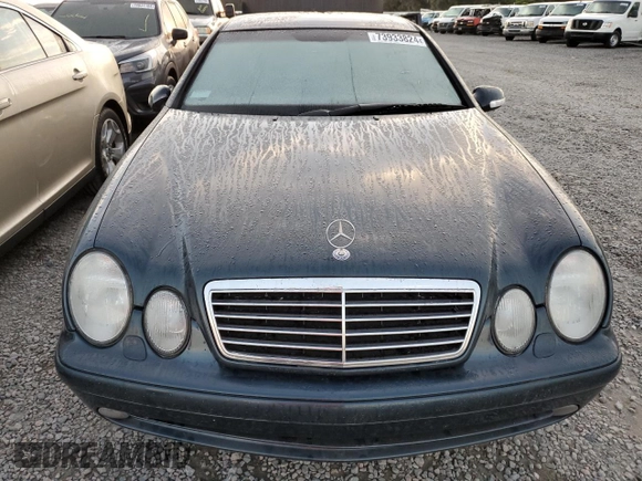 2002 Mercedes-Benz CLK 320/430 with VIN WDBLJ70G12F198831, listed as a Copart auction lot 73933824 with Not Provided miles and Salvage Title. Bid and sale history available at DreamBid. Image 5.