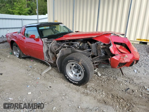 1979 Chevrolet Corvette with VIN 1Z8749S432394, listed as a Copart auction lot 63610445 with 62,086 mi miles and Salvage title. Bid and sale history available at DreamBid. Image 4.
