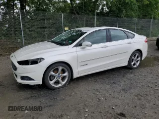 2013 Ford Fusion SE Hybrid z VIN 3FA6P0LUXDR247428, wystawiony jako Copart lot #59481615 z przebiegiem 169 203 mil mil oraz Szkoda całkowita • Salvage title. Historia ofert i sprzedaży dostępna na DreamBid. Obrazek 1.