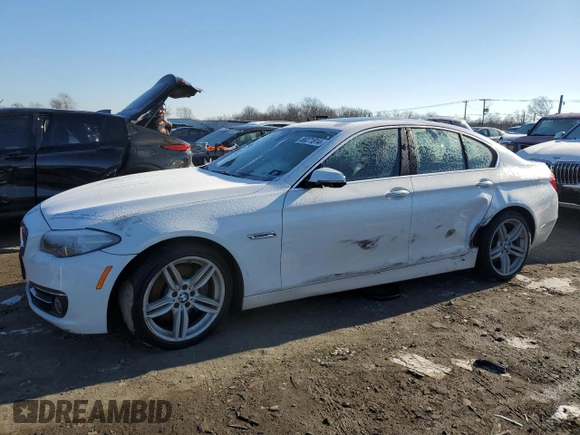 2014 BMW 5 Series 535i xDrive with VIN WBA5B3C55ED530874, listed as a Copart auction lot 86071814 with 95,007 mi miles and Salvage Title. Bid and sale history available at carsss.com. Image 1.
