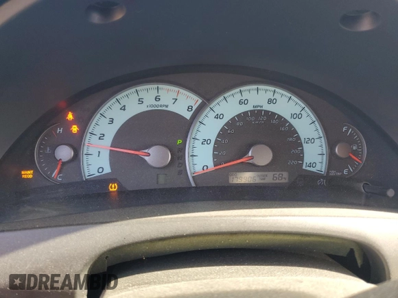 2011 Toyota Camry LE with VIN 4T1BF3EK9BU738826, listed as a Copart auction lot 60671645 with 179,906 mi miles and Salvage title. Bid and sale history available at DreamBid. Image 9.