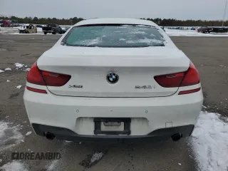 2015 BMW 6 Series 640i xDrive z VIN WBA6B8C55FD452972, wystawiony jako Copart lot #44559495 z przebiegiem 114 358 mil mil oraz Szkoda całkowita • Salvage title. Historia ofert i sprzedaży dostępna na DreamBid. Obrazek 6.
