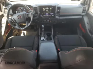 2023 Nissan Frontier SV with VIN 1N6ED1EK8PN664034, listed as a Copart auction lot 63547644 with 13,600 mi miles and Salvage Title. Bid and sale history available at carsss.com. Image 8.