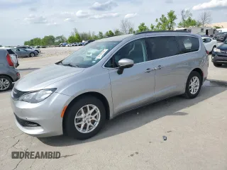 2021 Chrysler Voyager LXi z VIN 2C4RC1DG5MR520637, wystawiony jako Copart lot #54149595 z przebiegiem 101 544 mil mil oraz Szkoda całkowita • Salvage title. Historia ofert i sprzedaży dostępna na DreamBid. Obrazek 1.