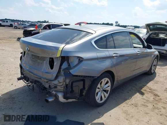 2016 BMW 5 Series 535i Gran Turismo with VIN WBA5M2C56GG498961, listed as a IAAI auction lot 42538438 with 137,491 mi miles and . Bid and sale history available at DreamBid. Image 4.