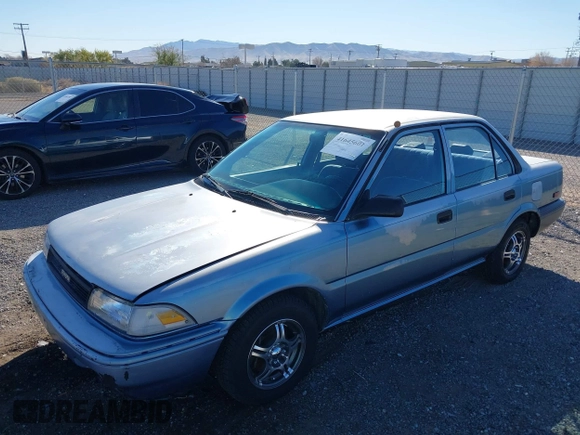 1989 Toyota Corolla with VIN JT2AE92E6K3221552, listed as a IAAI auction lot 41645601 with 634,636 mi miles and . Bid and sale history available at DreamBid. Image 2.