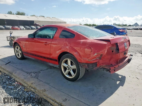 2008 Ford Mustang Deluxe with VIN 1ZVHT80N485106676, listed as a Copart auction lot 65188385 with 196,662 mi miles and Salvage title. Bid and sale history available at DreamBid. Image 2.