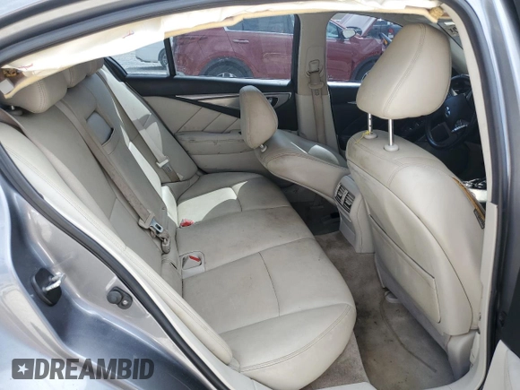 2017 Infiniti Q50 Signature Edition with VIN JN1EV7AP8HM731102, listed as a Copart auction lot 48994975 with 115,583 mi miles and Salvage Title. Bid and sale history available at DreamBid. Image 10.