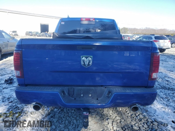 2016 Ram 1500 Sport with VIN 1C6RR6MT2GS356024, listed as a Copart auction lot 41402355 with 136,343 mi miles and Salvage Title. Bid and sale history available at carsss.com. Image 6.