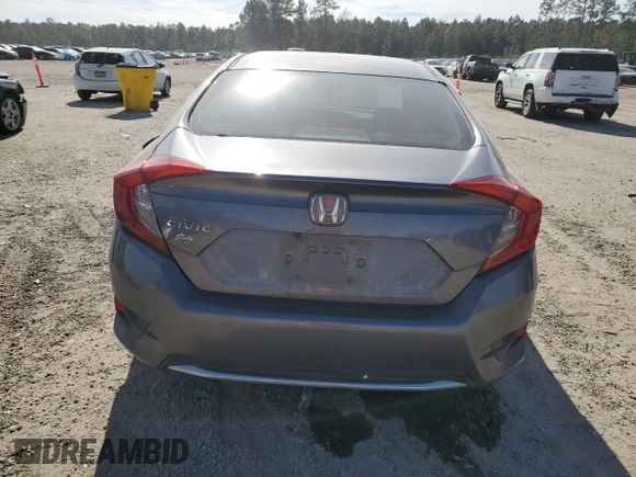 2019 Honda Civic Sedan LX with VIN 19XFC2F65KE032073, listed as a Copart auction lot 88351745 with 136,207 mi miles and Salvage Title. Bid and sale history available at carsss.com. Image 6.