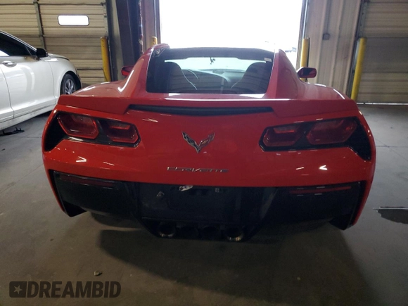 2016 Chevrolet Corvette 1LT with VIN 1G1YB2D79G5101351, listed as a Copart auction lot 81028744 with 89,716 mi miles and Salvage Title. Bid and sale history available at carsss.com. Image 6.