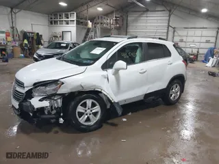 2016 Chevrolet Trax LT with VIN KL7CJPSB6GB756333, listed as a IAAI auction lot 41654354 with 80,712 mi miles. Bid and sale history available at carsss.com. Image 2.