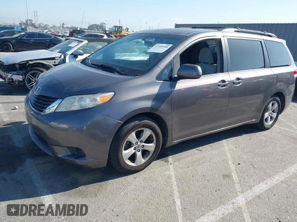 2014 Toyota Sienna LE AAS with VIN 5TDKK3DC6ES521706, listed as a IAAI auction lot 41999188 with 104,867 mi miles. Bid and sale history available at carsss.com. Image 17.