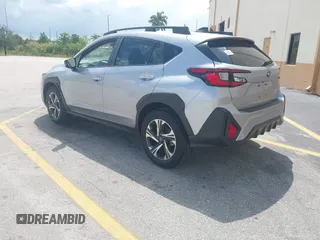 2024 Subaru Crosstrek Premium with VIN JF2GUADC0R8341461, listed as a IAAI auction lot 42393575 with 3,743 mi miles and . Bid and sale history available at DreamBid. Image 3.